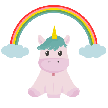 Immagine di Unicorno Arcobaleno